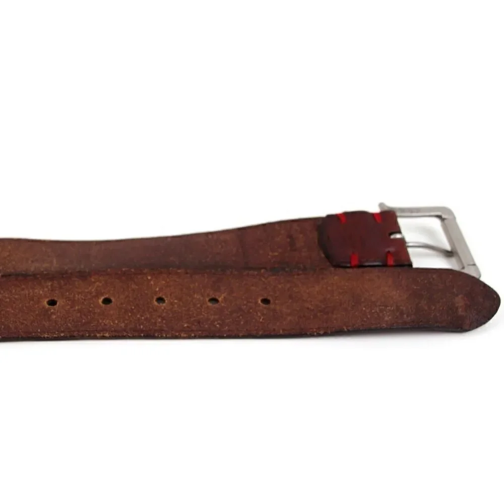 Lucky Brand TAN BROWN GENUINE LEATHER 1.5